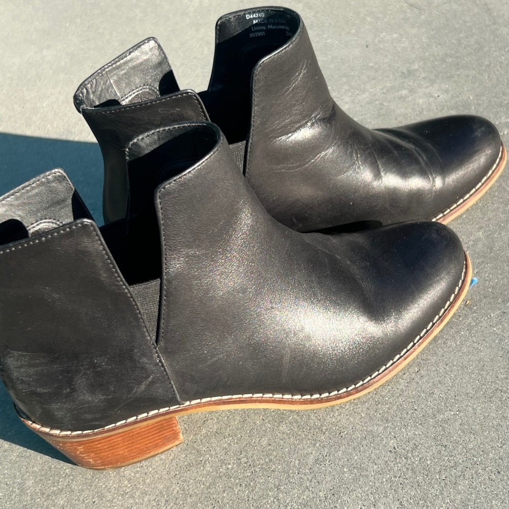 Cole Haan Signature Ankle Boots Womens 7 Black Good